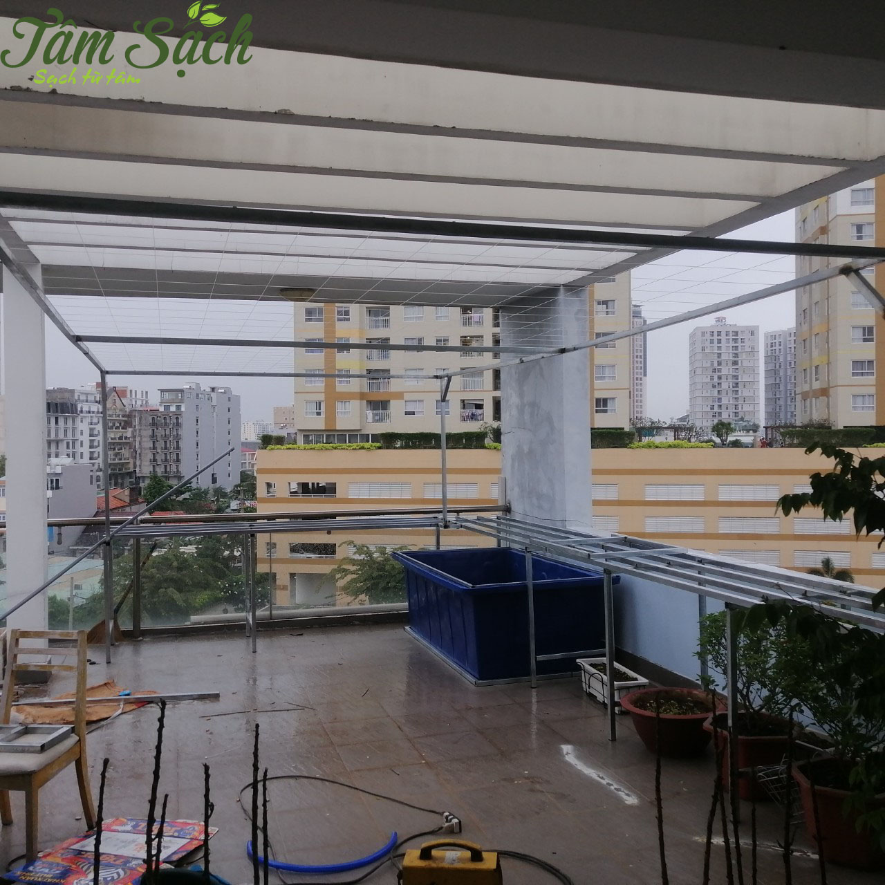 Trồng rau nuôi cá Aquaponics