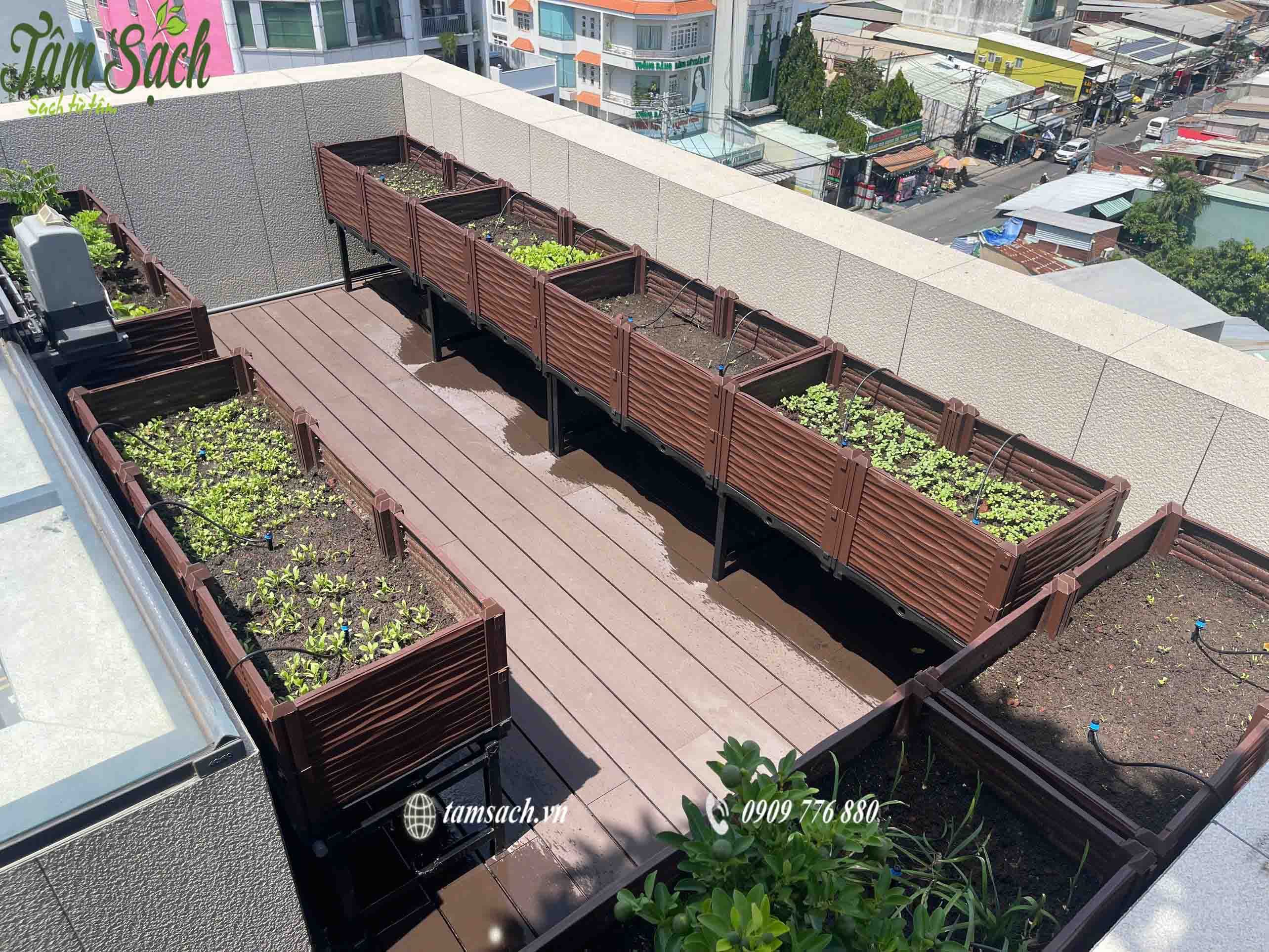 Chậu ghép thông minh Chậu ghép thông minh