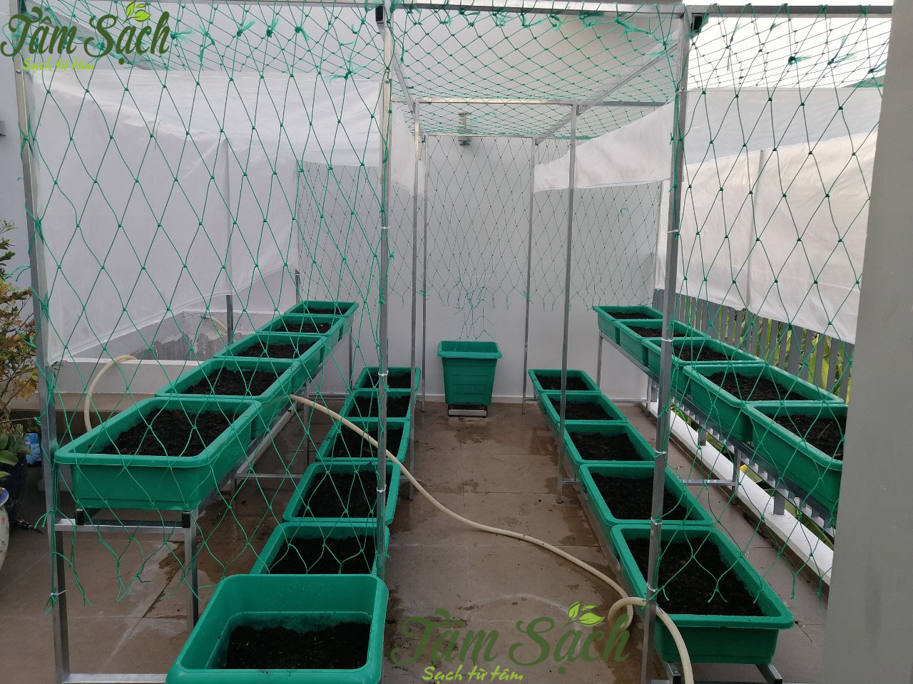 Kệ trồng rau 3 tầng TpHCM