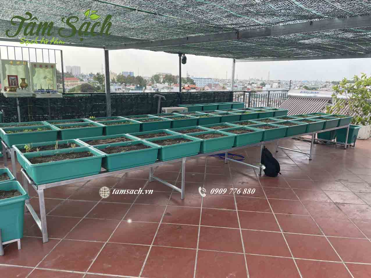 Hệ thống khung giàn chắc chắn, chống rỉ sét